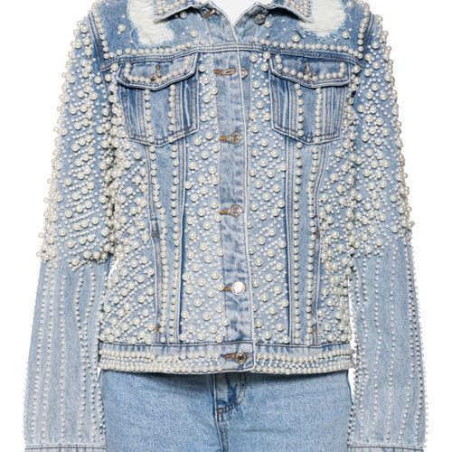 AZALEA WANG ALARA DENIM JACKET 1 1