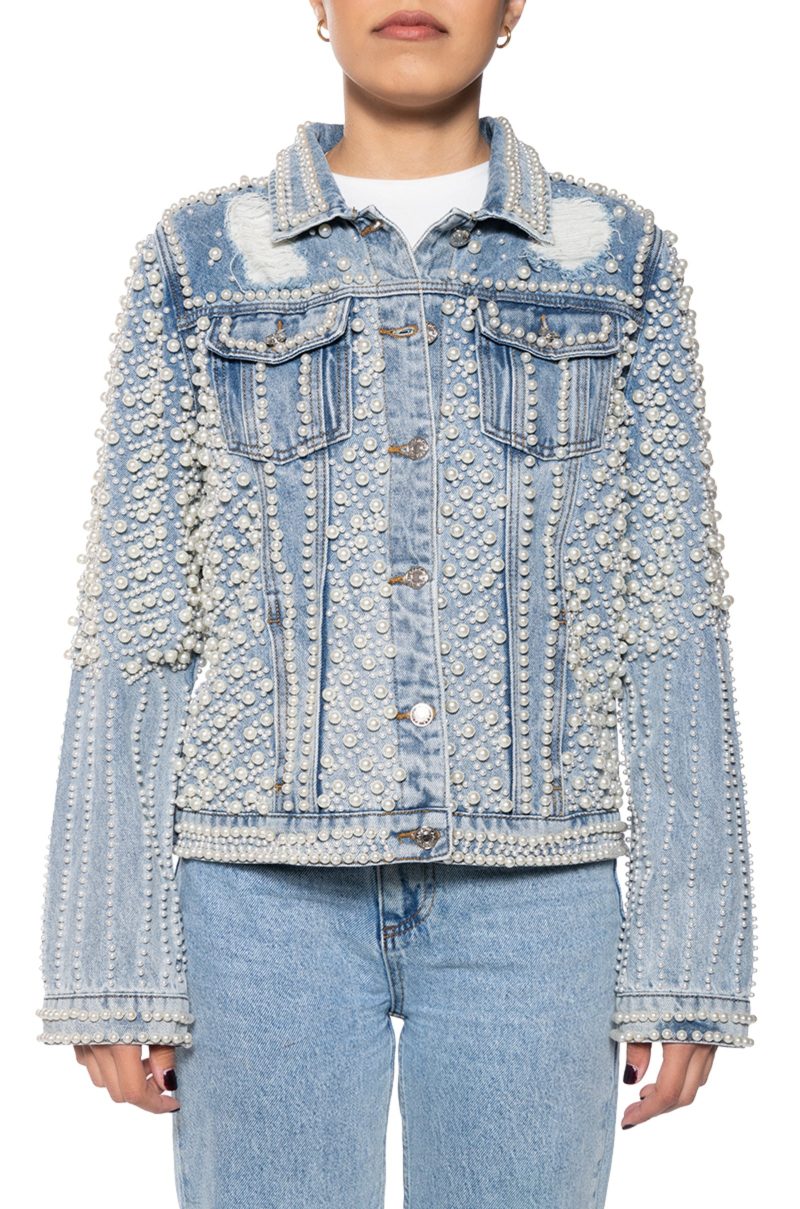 AZALEA WANG ALARA DENIM JACKET 1 1