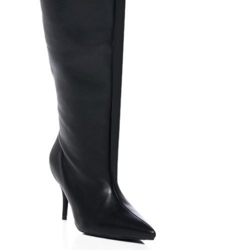 AZALEA WANG AMBY BLACK STILETTO BOOT 5