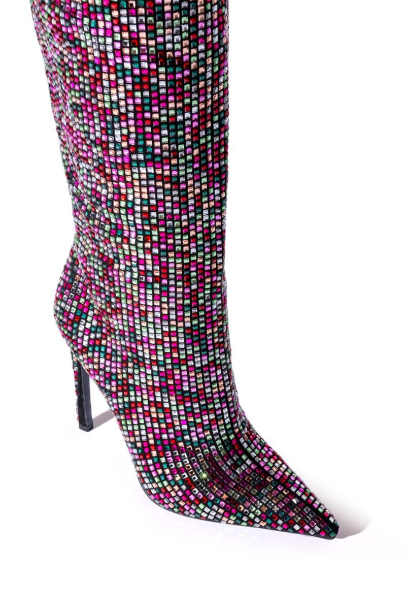 AZALEA WANG IZZY MULTI STILETTO BOOT 4