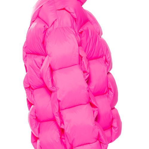 AZALEA WANG LYKKE HOT PINK PUFFER JACKET 2