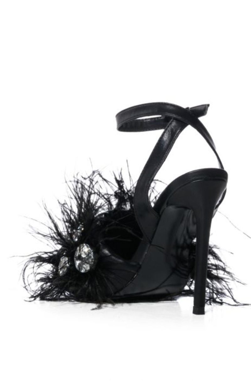 AZALEA WANG PAVO BLACK STILETTO SANDAL 3