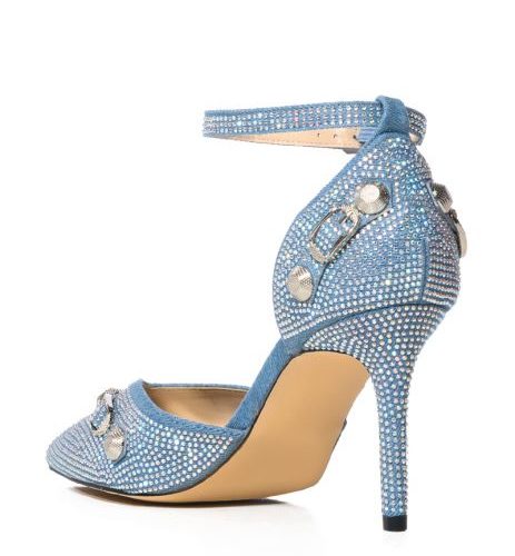 AZALEA WANG TICKLES DENIM STILETTO PUMP 3