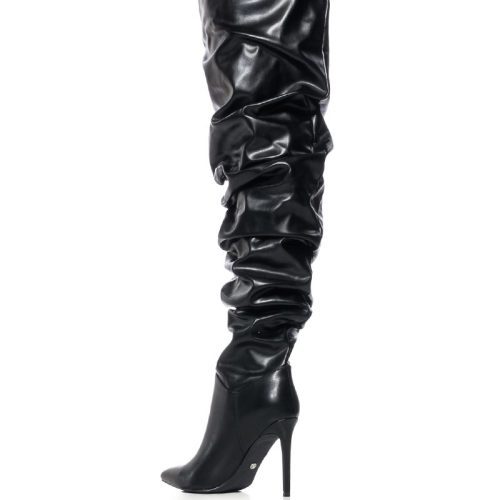 AZALEA WANG TORVI BLACK STILETTO BOOT 3