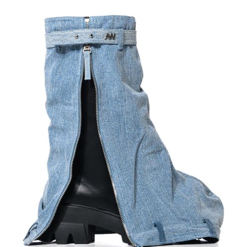 azalea wang angela denim fold over platform boot 5