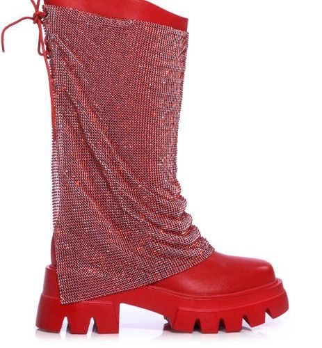 azalea wang bloomfield embellished boot in red red 2 2