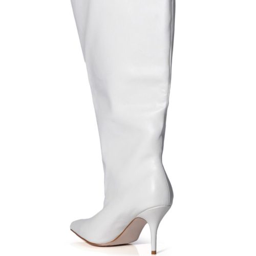 azalea wang brighten bucket boot in cream cream 4 4